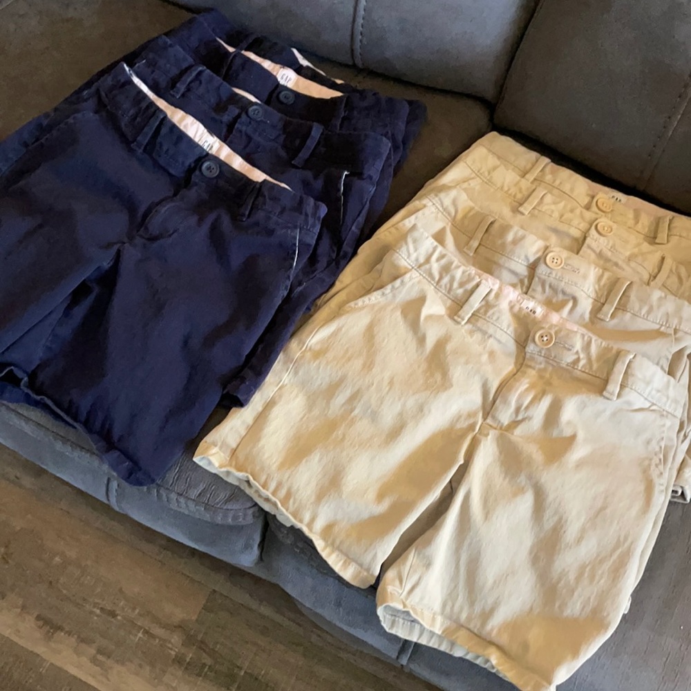 8 pairs of GAP MIDI uniform shorts size 10
